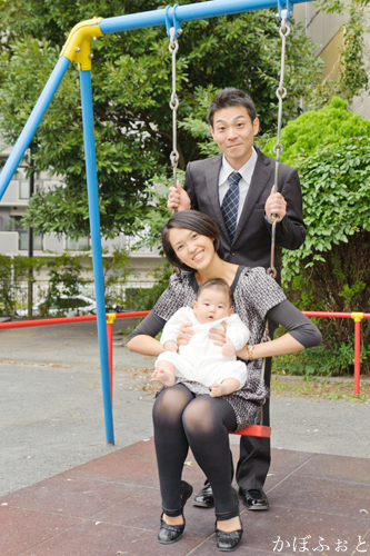お宮参りの写真撮影 横浜市 鶴見神社 かぼふぉと 撮影ブログ
