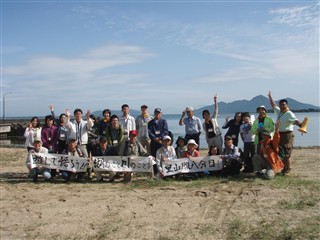 野洲市あやめ浜 遊んで語ろう!!湖のこと川のこと (2011.10.02)_d0204017_23462180.jpg