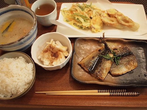 ご飯～秋刀魚の蒲焼～_a0152391_10223841.jpg