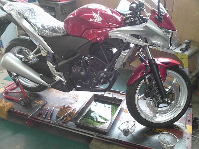 CBR250Rラジエター交換！ : ノザワホンダ船橋店 STAFFブログ