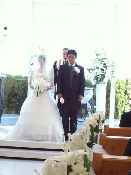高瀬君の結婚式~_f0039672_1082655.jpg