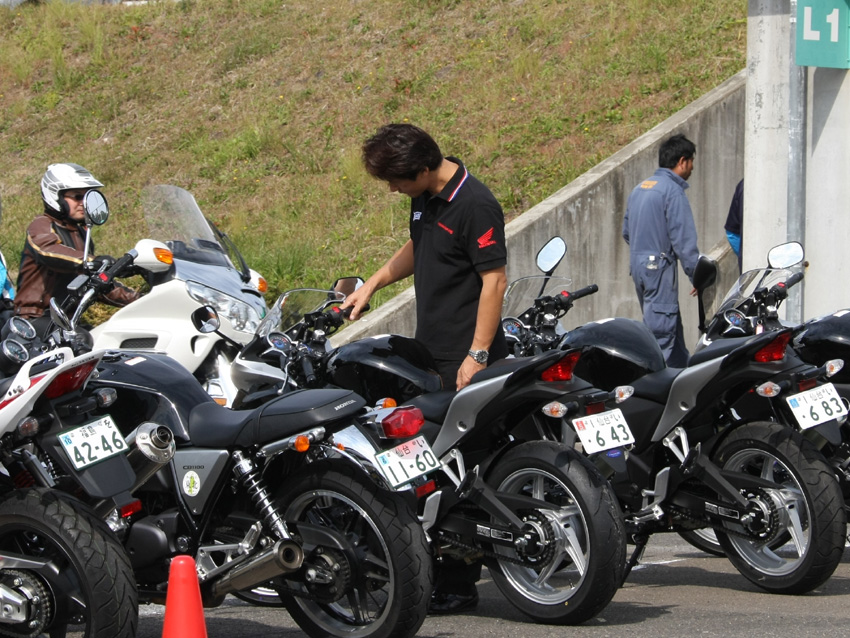 Honda Dream Cbr ファンミーティング In スポーツランドsugo 風とバイクと俺と