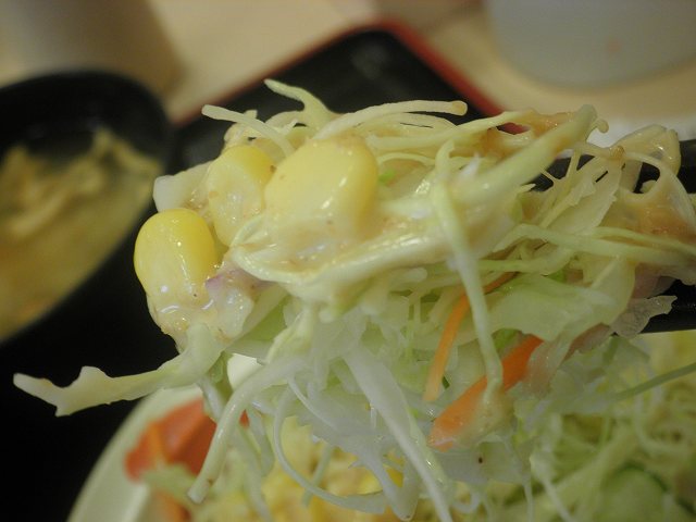 松屋のラー油カクテキキムチ牛めし（並）　箕面店_c0118393_8291261.jpg