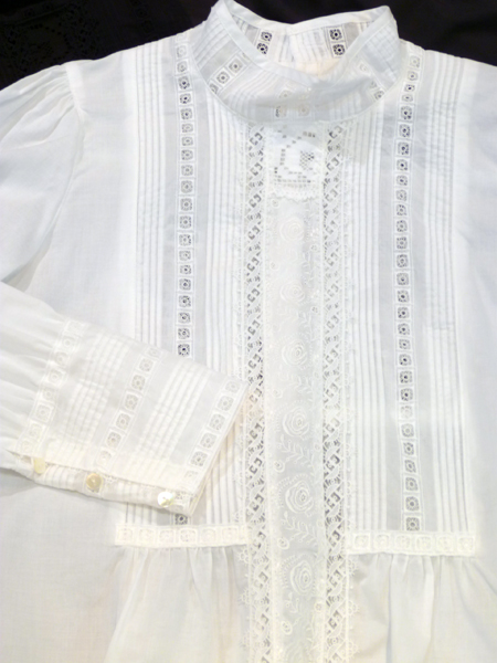 エドワーディアンブラウス : lace diary