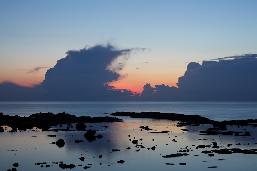 渚の夕景　- 島牧・8/21 -　その３_c0073613_23525030.jpg