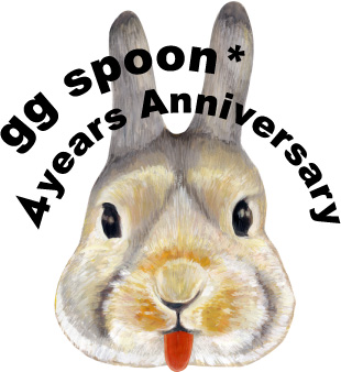 :: gg spoon*    4years-Anniversary  別注アイテム入荷::_e0144834_19361229.jpg