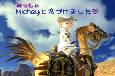 【FF14】チョコボゲットです_b0082004_15165349.jpg