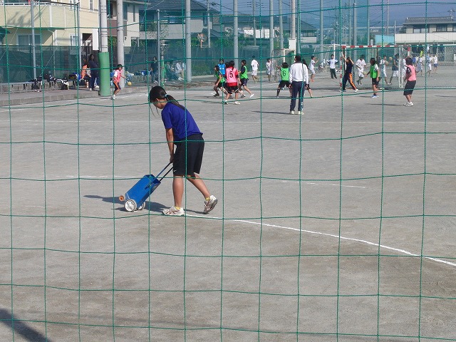 今年も晴天の下で行なわれた富士市スポーツ祭ハンドボール大会_f0141310_750576.jpg