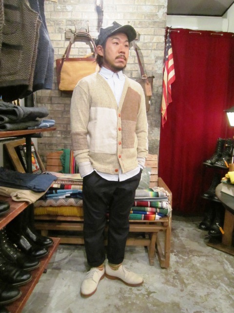 melple \"パッチワークカーディガン&ダウンベスト\" ご紹介!_f0191324_9171645.jpg