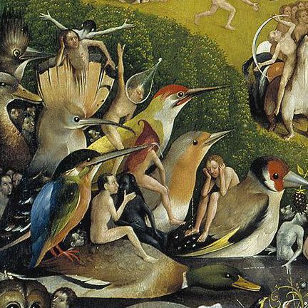 快楽の園」 Tuin der lusten ヒエロニムス・ボス 快楽① : ほっ