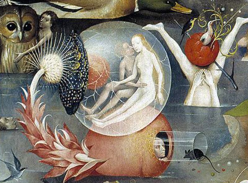 快楽の園」 Tuin der lusten ヒエロニムス・ボス 快楽① : ほっ