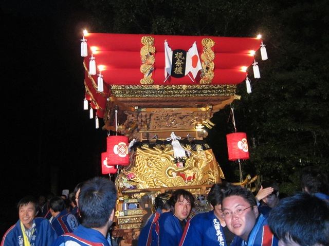 八雲社の秋祭り　宵宮　三木市久留美_f0106190_22384699.jpg