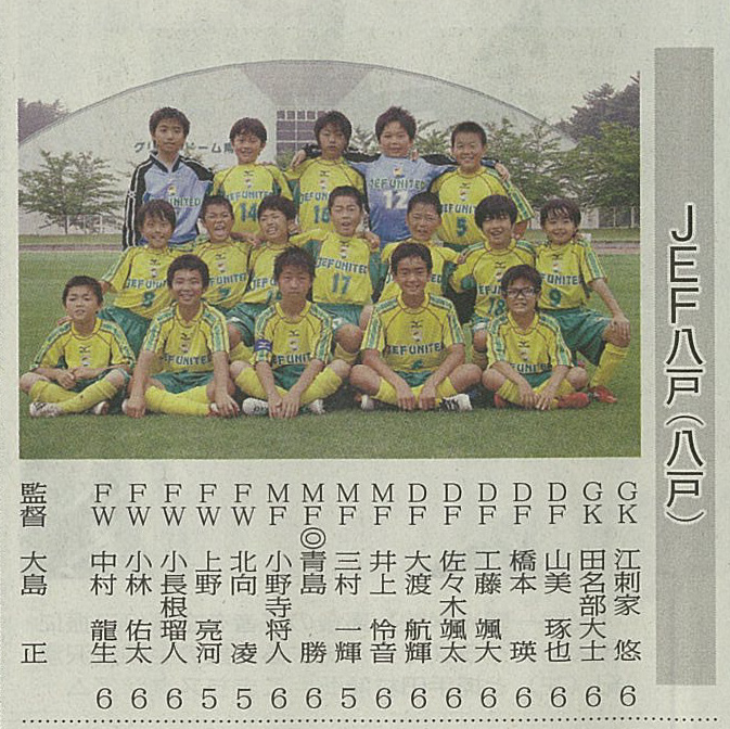 第40回デーリー東北新聞旗少年大会 新聞掲載_b0221218_856837.jpg