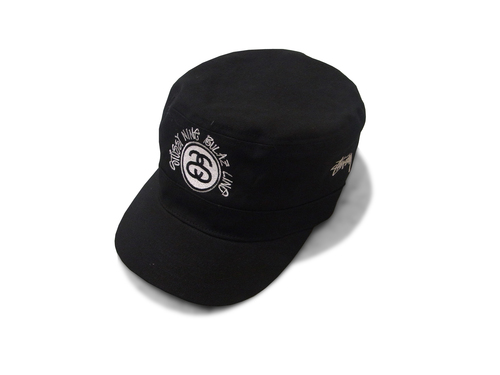stussy ✖️nine rulaz line ワーク cap 黒 stussy ✖️nine rulaz line ワーク cap 黒