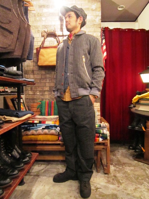 ANACHRONORM \"Quilted Wide Work Pants Wide Fit\" ご紹介_f0191324_9275461.jpg