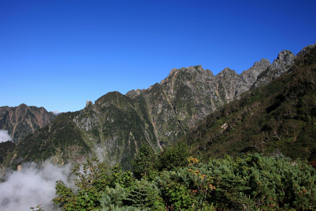 剱岳 早月尾根を登り 別山尾根へ下る 初日 山好き的日々 京都北山