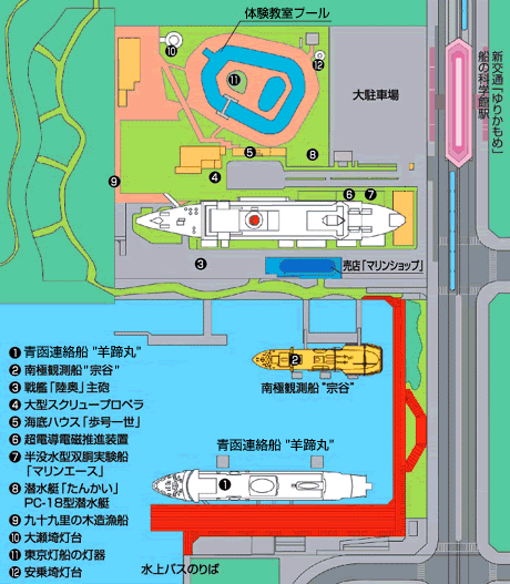 ＜2011年９月１８日＞さようなら「船の科学館」（東京ﾍﾞｲｻｲﾄﾞ風景）_c0119160_18291771.gif