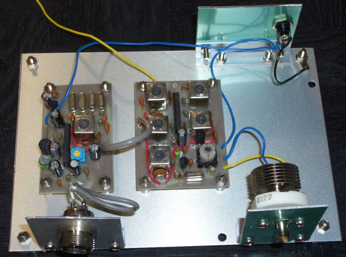 TA7358 SSBジェネレーターと50MC用トランスバーター－動作試験2