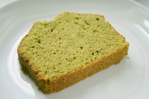 緑茶パウンドケーキ 北イタリア自然派生活 緑茶パウンドケーキ 北イタリア自然派生活
