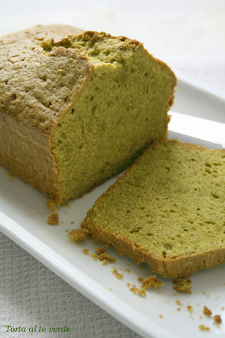 緑茶パウンドケーキ 北イタリア自然派生活 緑茶パウンドケーキ 北イタリア自然派生活