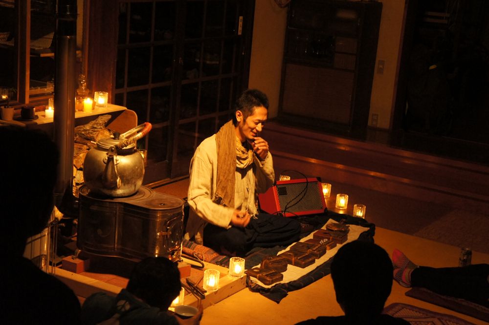 10月15日 月夜の音楽会 Sage kalimba!!!_f0235376_10522527.jpg