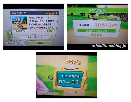 wii fit plus2 20111003　　　　　_a0030749_18202486.jpg