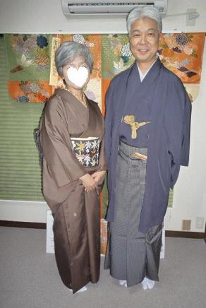 作家さんの付け下げ・梟の御召に紅葉の本袋の帯_f0181251_1717793.jpg