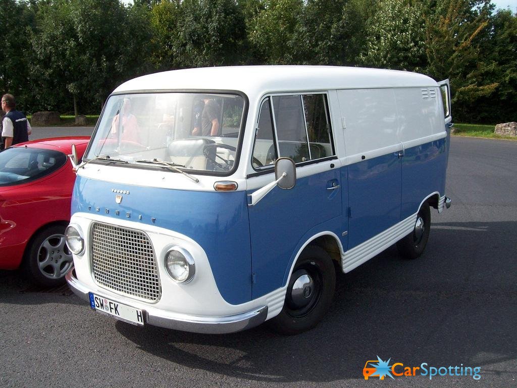 Vintage ford transit van #2