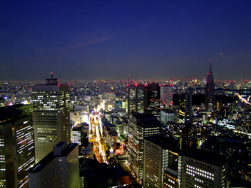 「新宿 パークハイアット東京 最高の夜景を持つラグジュアリーホテル」_a0000029_17435247.jpg