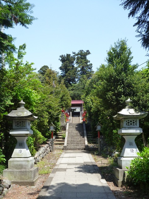 東日本大震災・北関東派遣見聞録　その9　雷電神社_e0027240_16225586.jpg