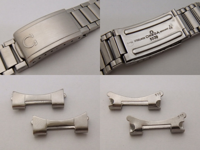 OMEGA キャタピラブレス Ref.1039 FF 516 20mm : 時計莫迦一代 OMEGA キャタピラブレス Ref.1039 FF 516 20mm : 時計莫迦一代
