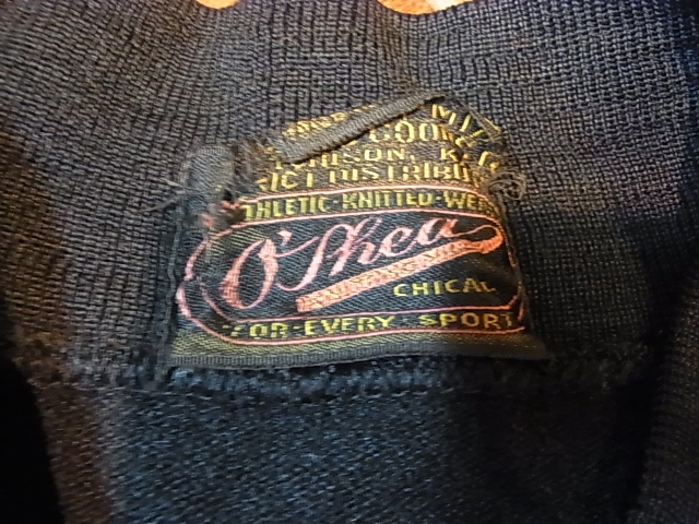 10/22(土)入荷!O’SHEA 30\'S プレンティス ファスナー付きVERSITY JKT!_c0144020_1675581.jpg