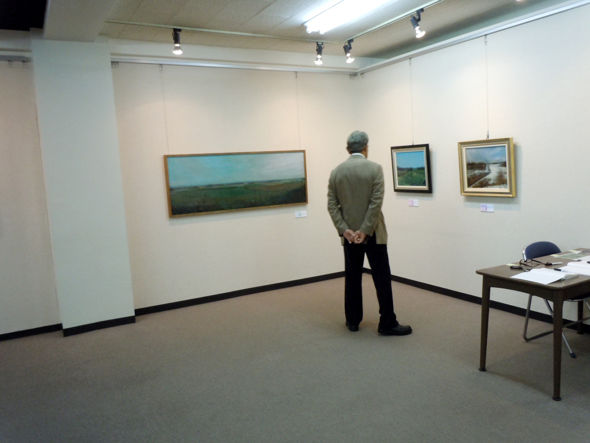 1585) 「森弘志・個展　『森弘志の風景』展」 時計台　終了・9月26日（月）～10月1日（土）_f0126829_9221752.jpg