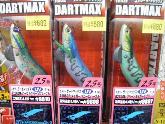 ダートマックスUV3、5号&セール_e0212944_1734523.jpg
