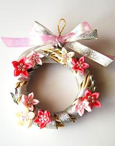 クリスマスツリー&リース、松竹梅 *卒業生対象キット_c0122475_11313937.jpg