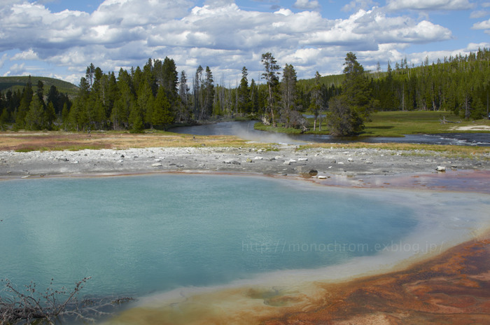 Nature in America 2011 vol.3 Biscuit Basin with D7000 (Yellowstone National Park)_c0219256_65723100.jpg