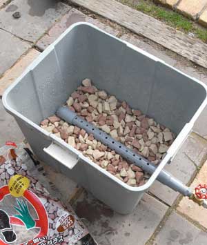 手作り濾過器 ちょい古道具ライフ