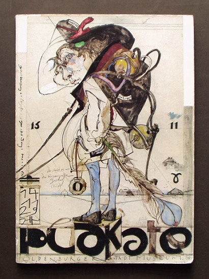 ホルスト・ヤンセンのポスター展図録「Horst Janssen Plakate 1957 