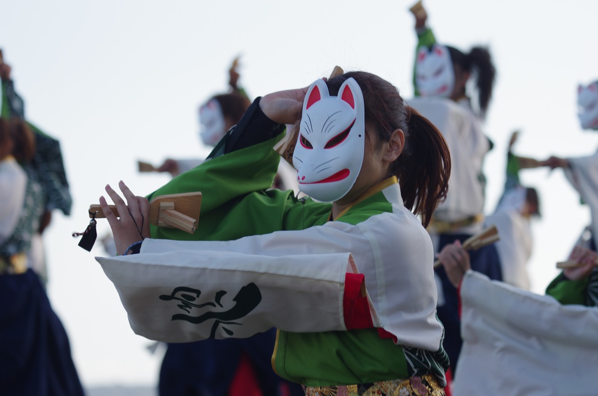 神戸よさこい２０１１　２日目その５６（早稲田大学”踊り侍”）_a0009554_2303882.jpg