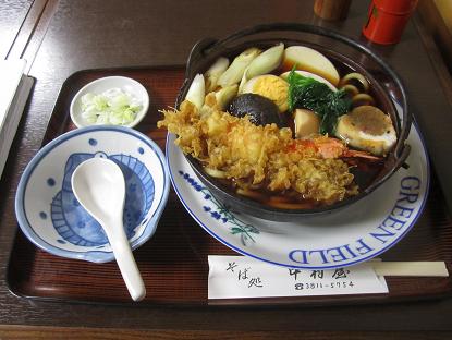 鍋焼うどんの探求（31） 中村屋＠本郷（菊坂）_f0030574_2245662.jpg