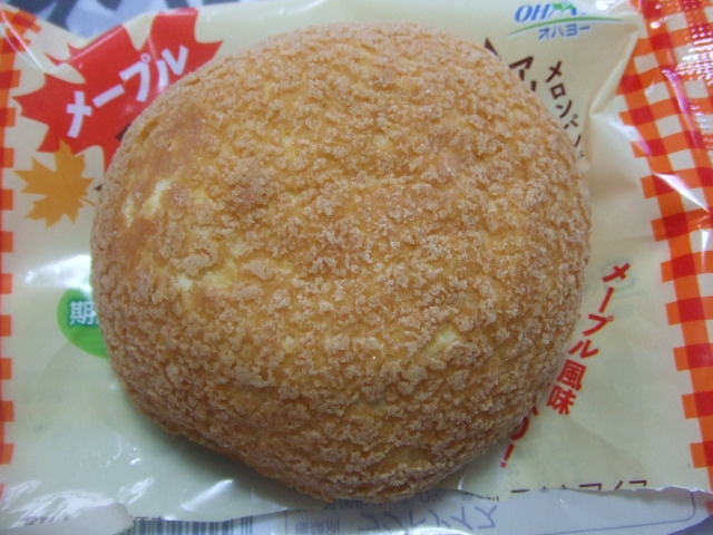 メープルメロンパン_f0076001_23552936.jpg