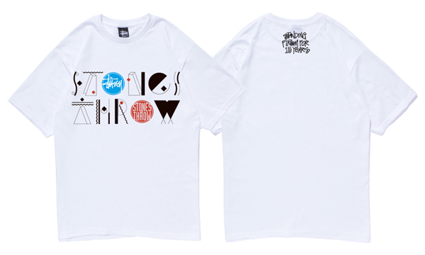 【新品】STONES THROW × STUSSY  15周年記念Tシャツ