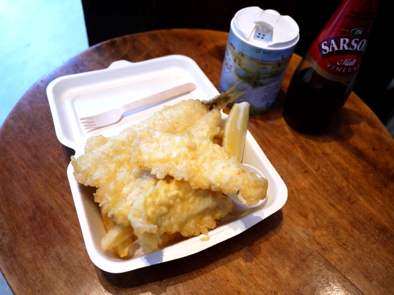 フイッシュ&チップスとマロンときどき和栗 【片瀬海岸 The Market SE1】_b0153224_21585679.jpg