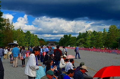 京都の三大祭「時代祭」が華やかに行われました。_e0237645_10312481.jpg