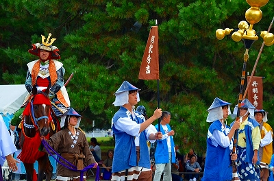 京都の三大祭「時代祭」が華やかに行われました。_e0237645_23431466.jpg
