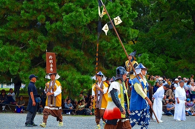 京都の三大祭「時代祭」が華やかに行われました。_e0237645_23434135.jpg