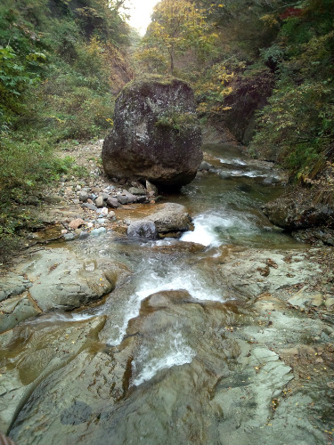 面白山高原駅前 紅葉川渓谷 山形県 その3 963 77 面白山高原駅前 紅葉川渓谷 山形県 その3 963 77