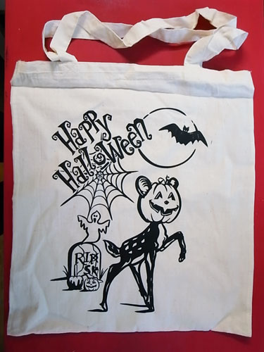 ハロウィン仕様エコバッグ!_a0097901_16281986.jpg