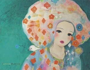 2011/11/23-28 進川桜子展 - 花飾りの少女達 - 【絵画】_e0091712_23282069.jpg