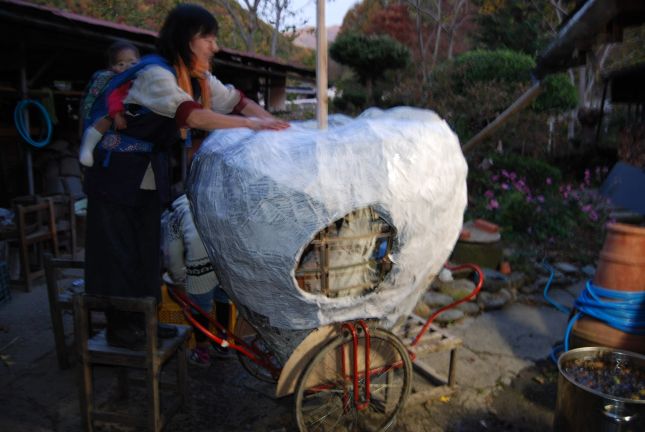 ハロウィン かぼちゃの馬車!_e0015223_2043754.jpg